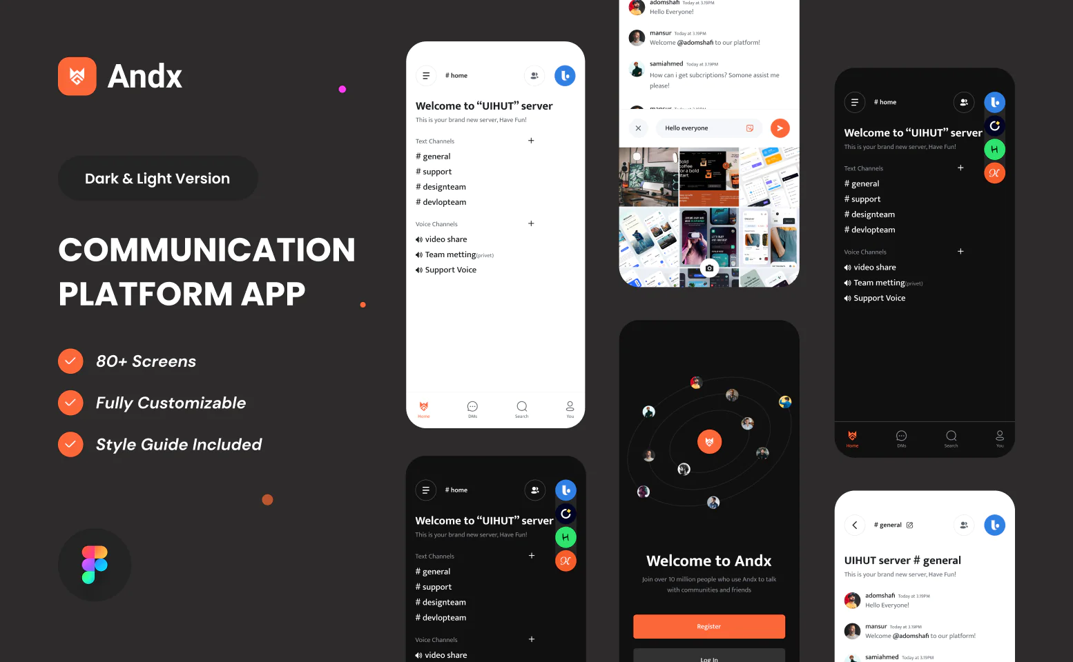 Modern Voice & Chat Social App