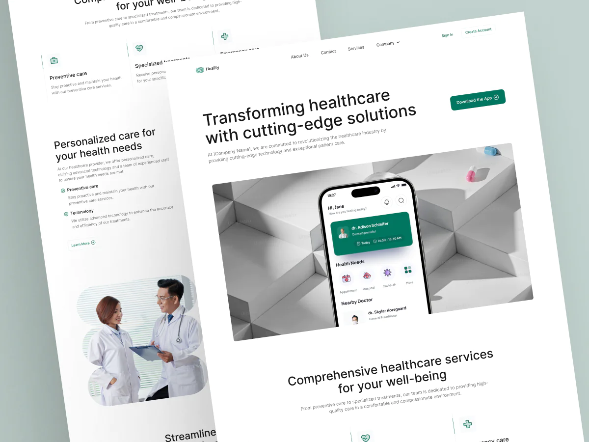 Health Care Website