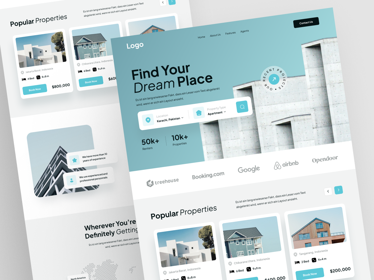 Real Estate Landing Page