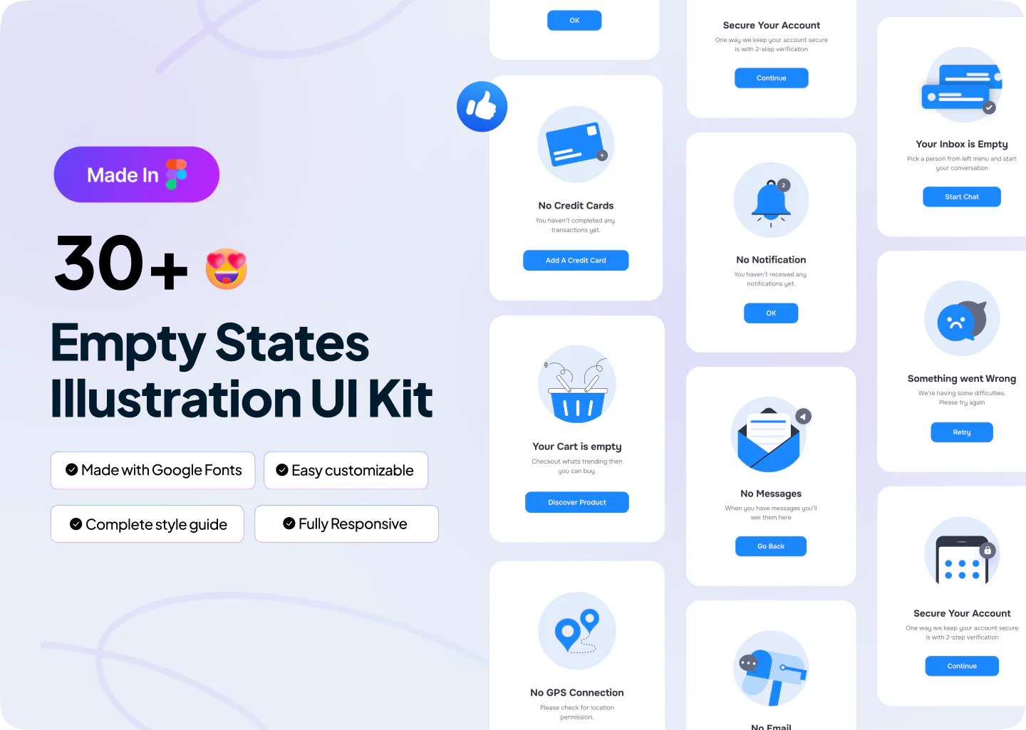 Empty States Design Elements