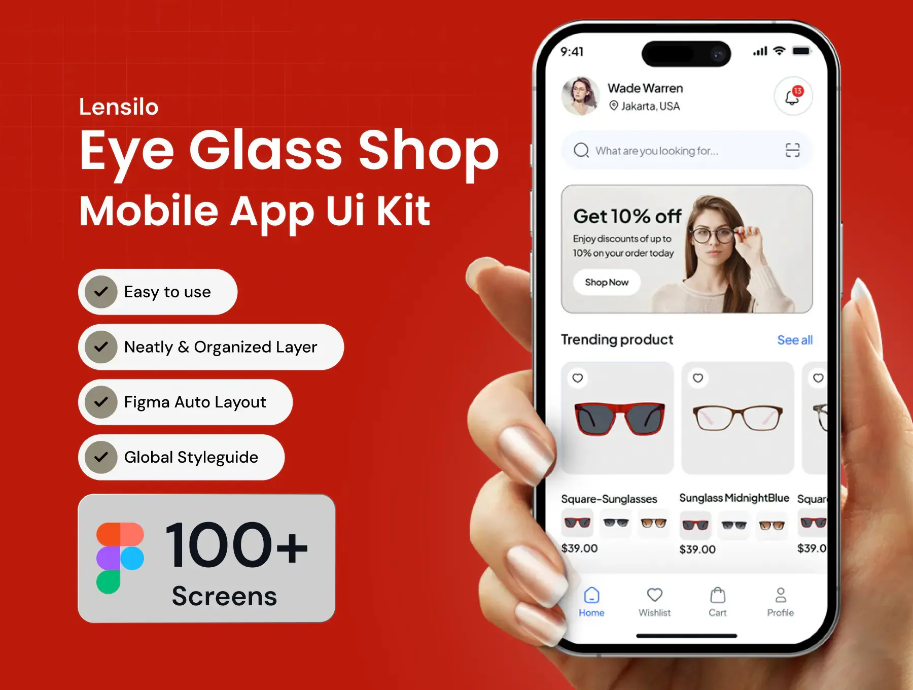 Lensilo – Eye Glass Shop Mobile App