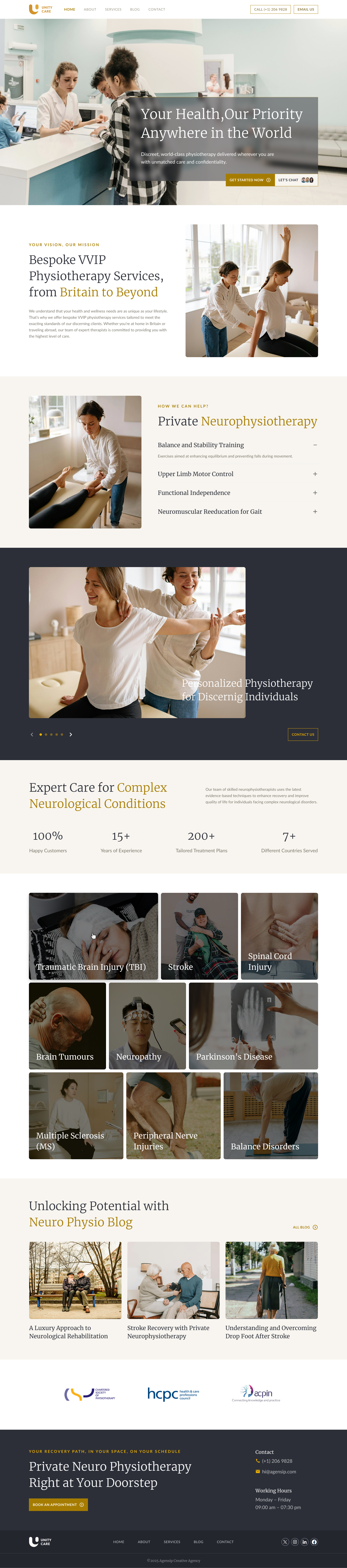 Unity Care UI Kit