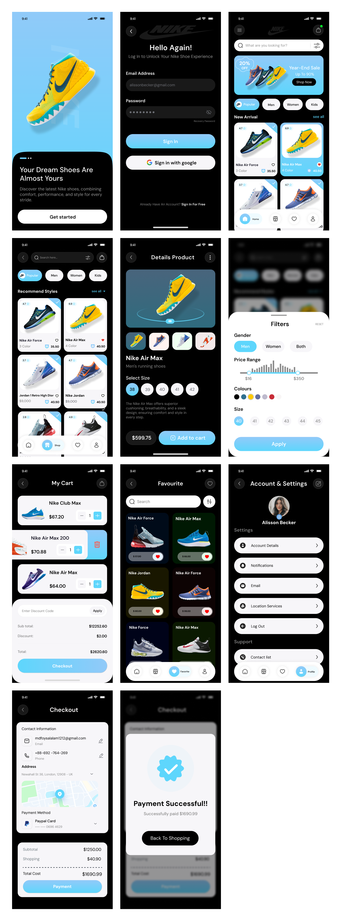 Shoe Ecommerce Mobile App