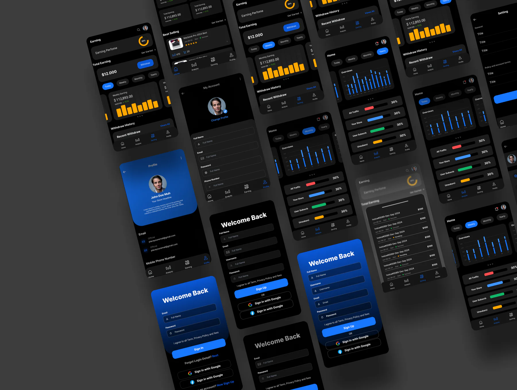 Mobile store Dashboard