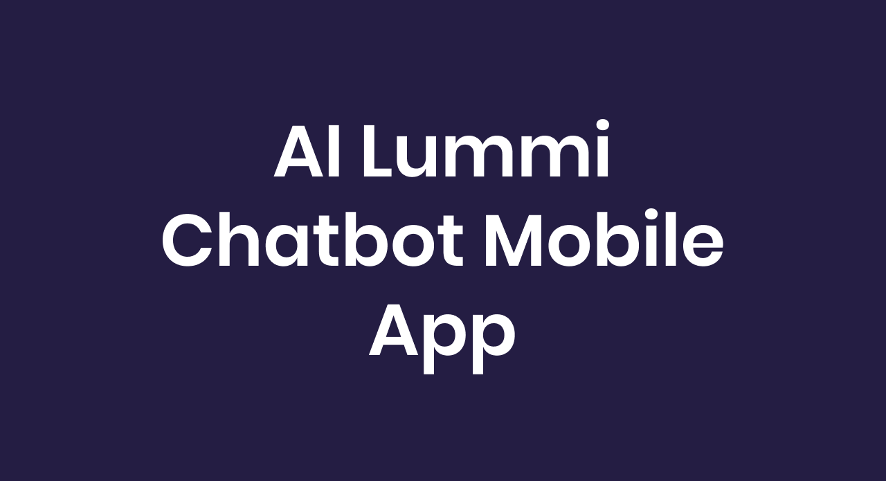 AI Lummi – Smart Chatbot Mobile App UI Kit