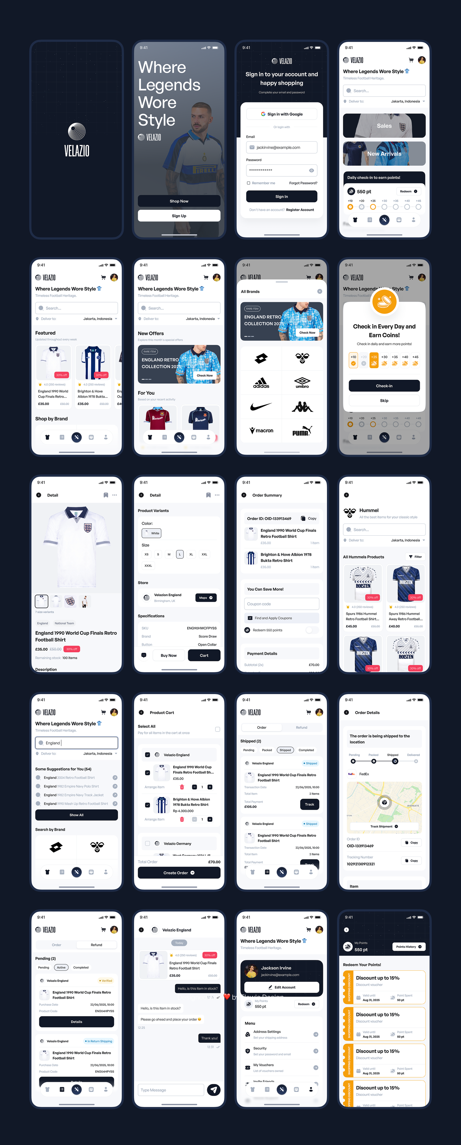 Velazio – E-commerce Mobile App