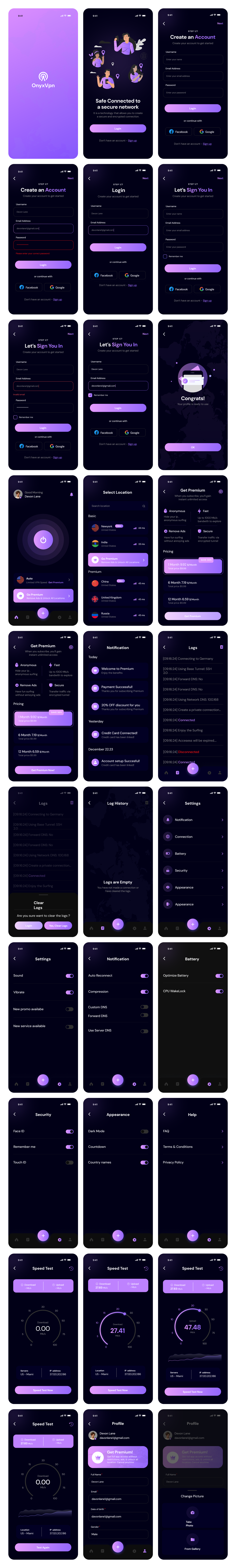 Onyx VPN – Mobile App