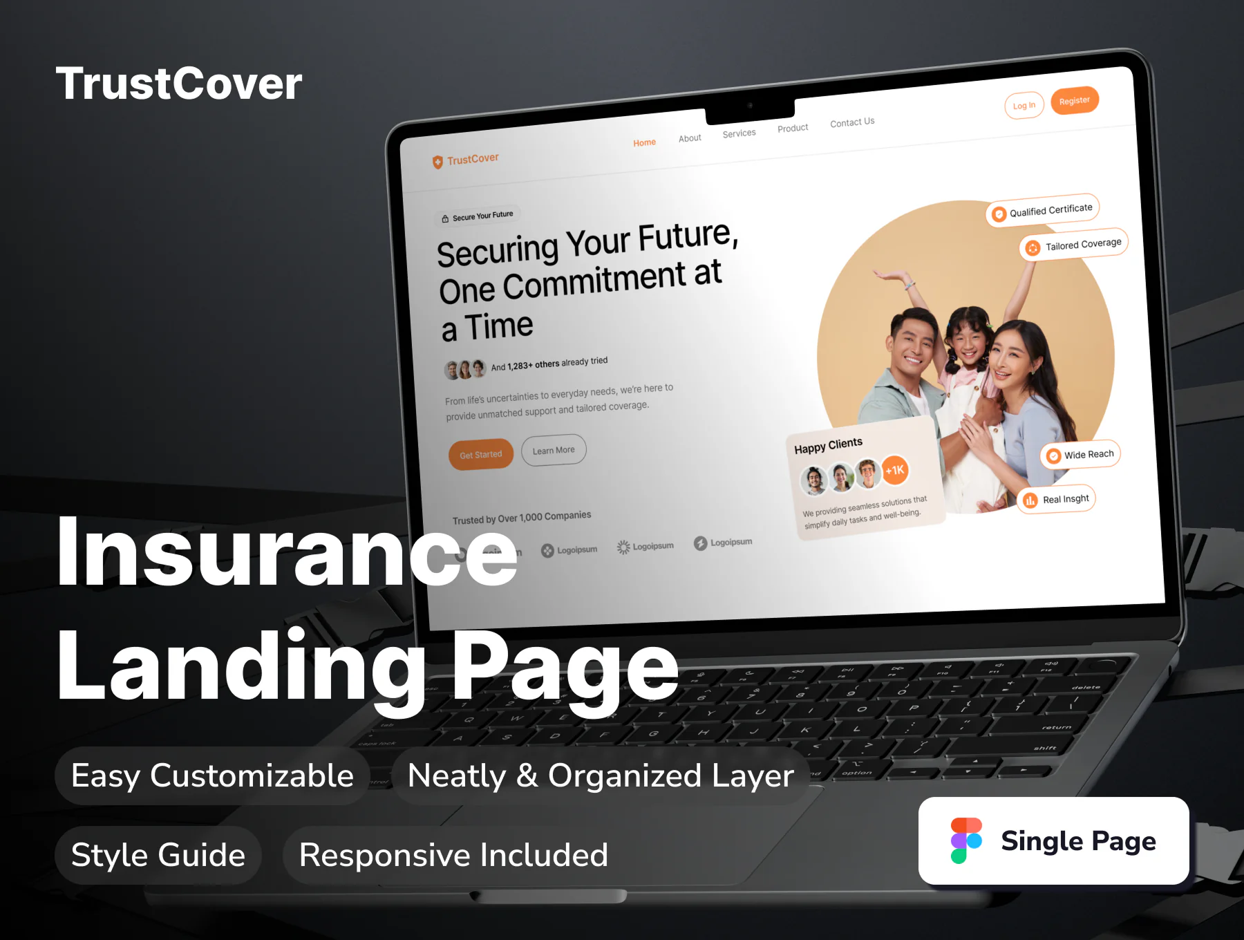 Insurance Landing page