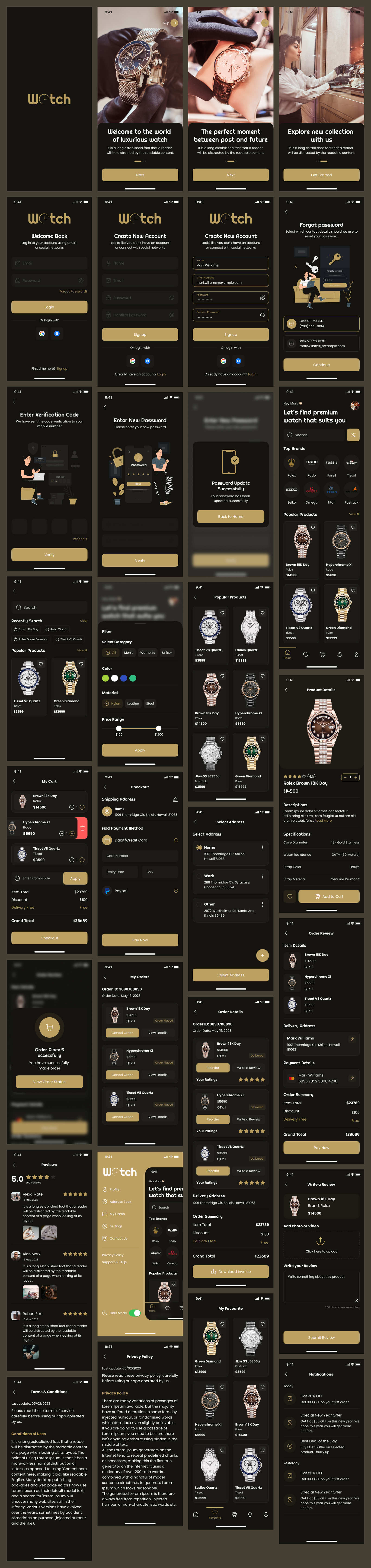 Hand Watch App