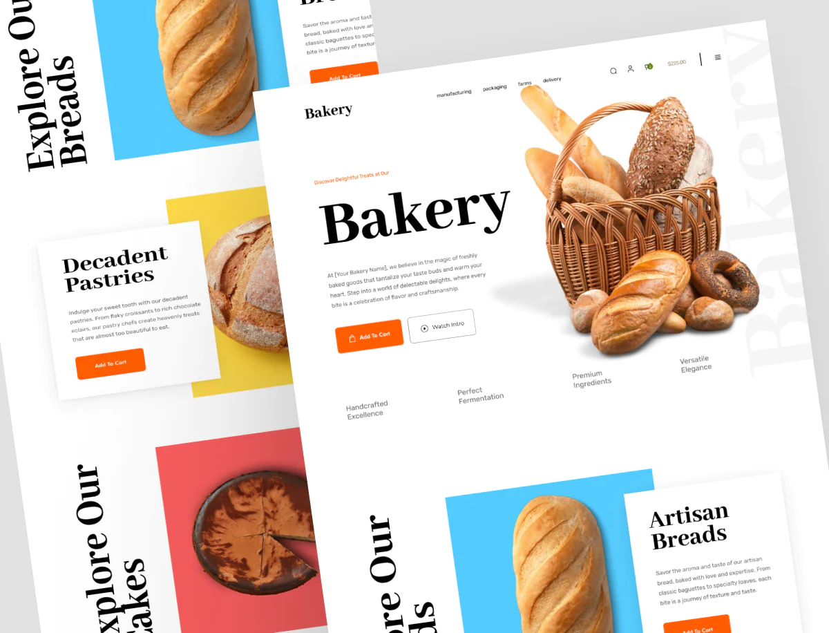Bakery Store Website