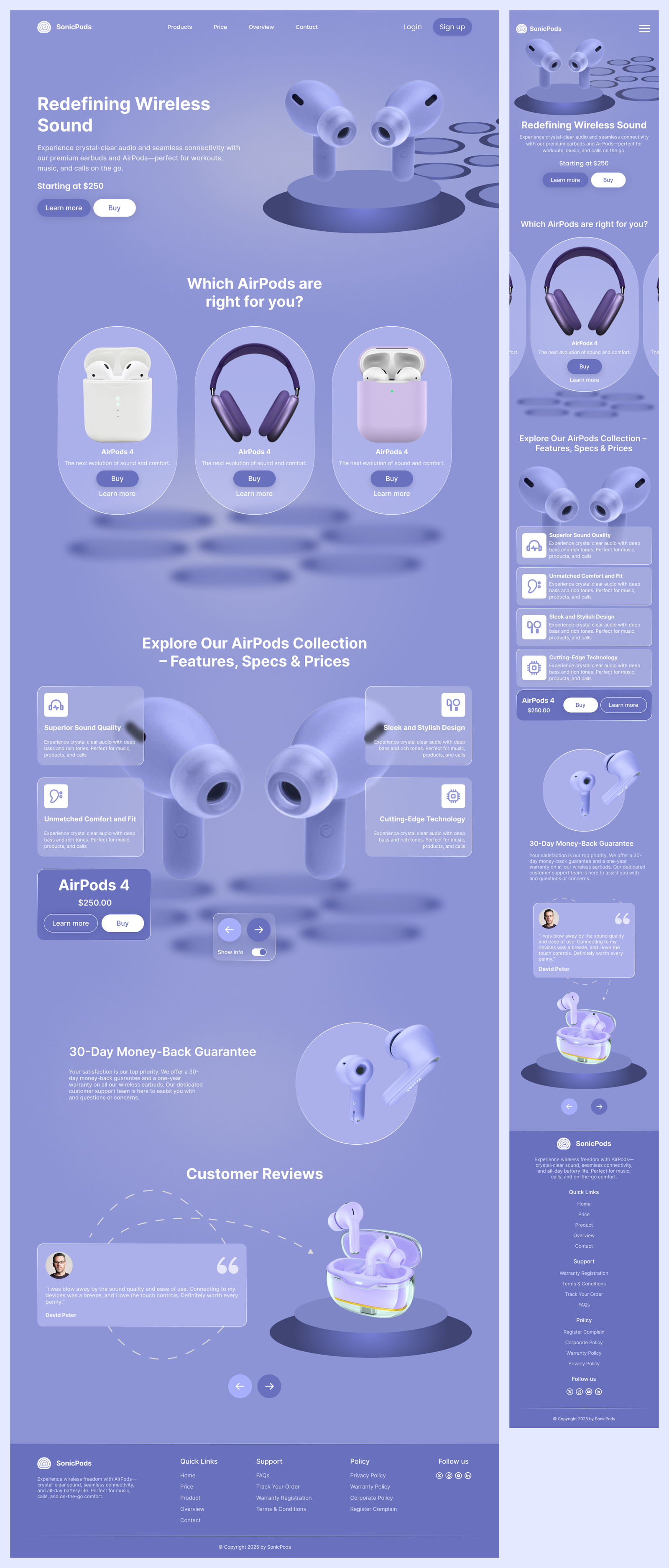 Airpod Website