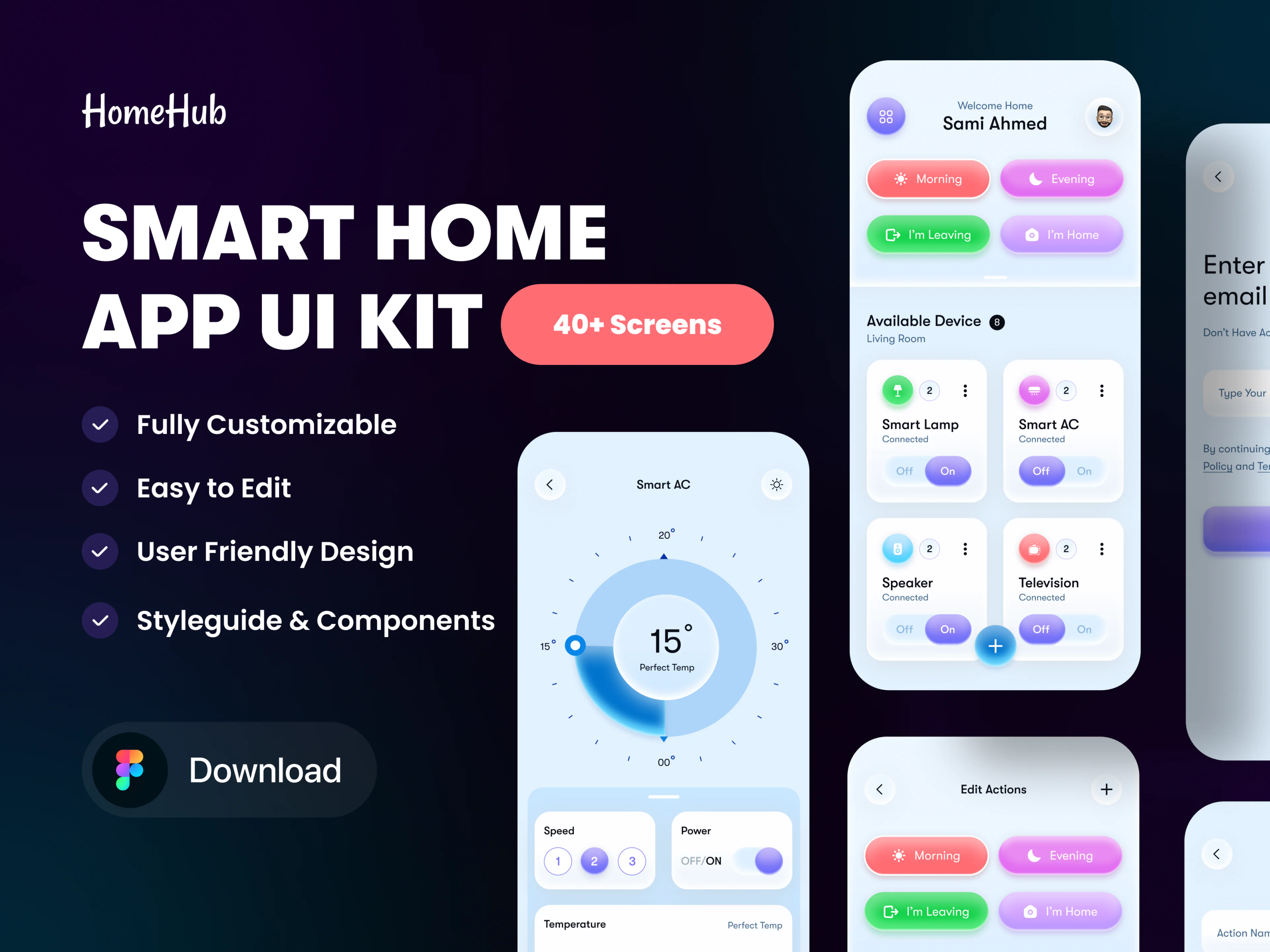 Smart Home App Design