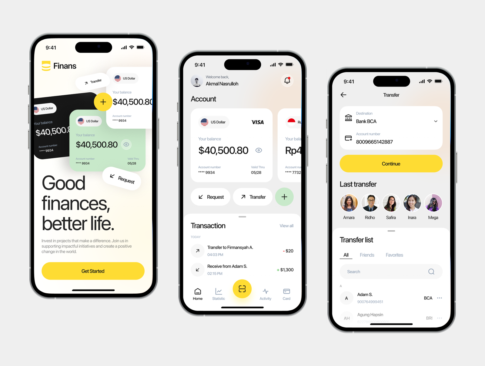 Finance Mobile App