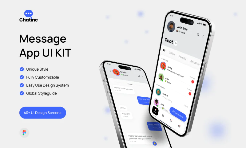 Message app uikit