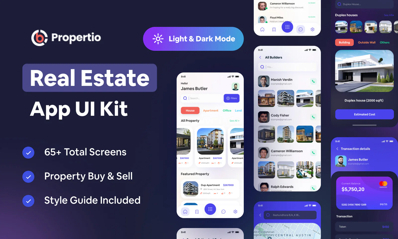 Real Estate Mobile App Design