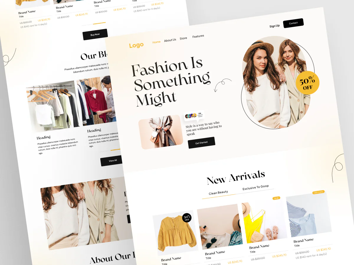 Fashion E-commerce Website
