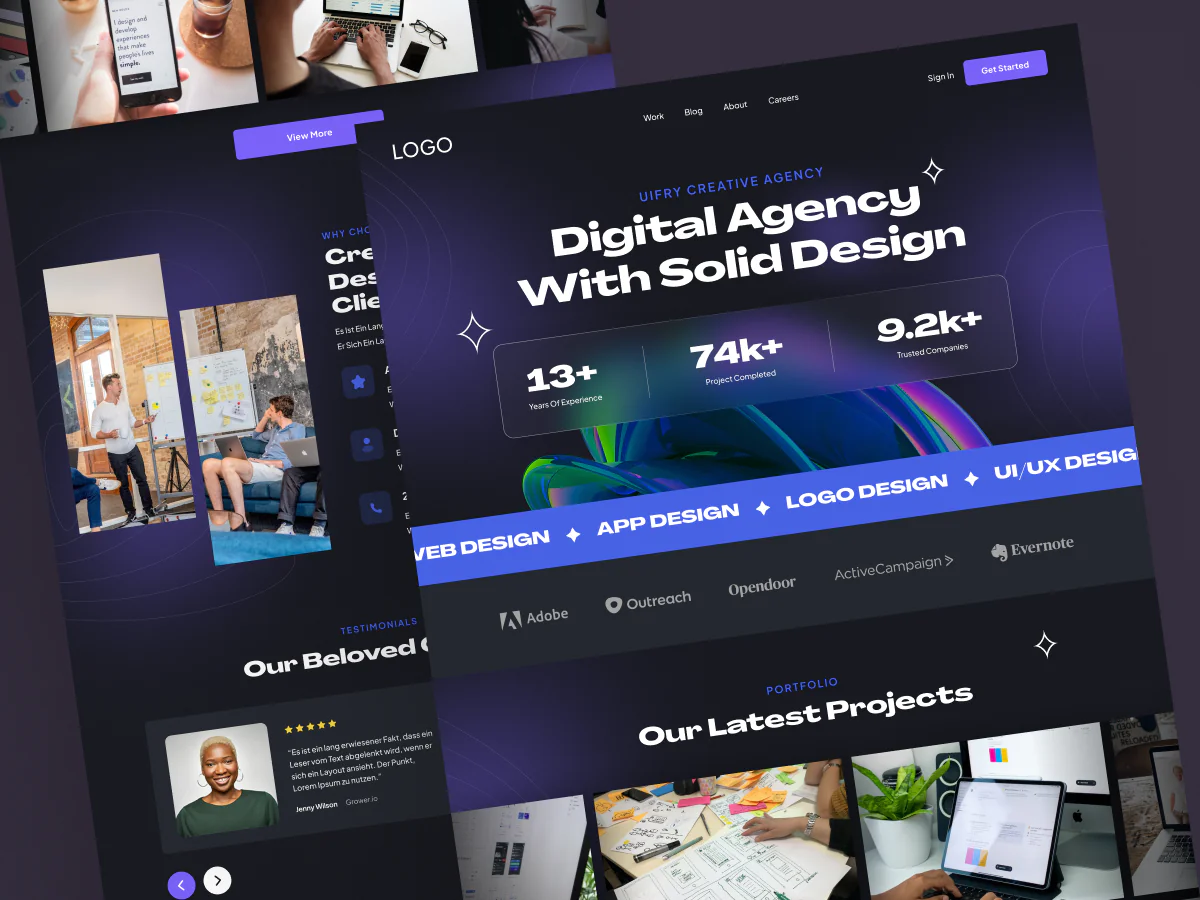 Digital Agency Website