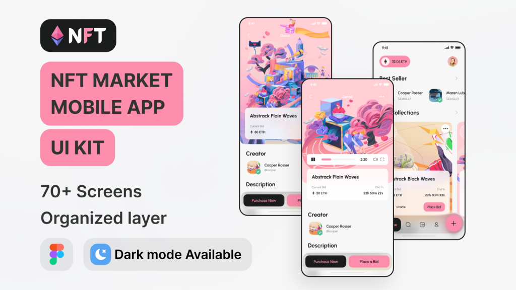 NFT Market Mobile App