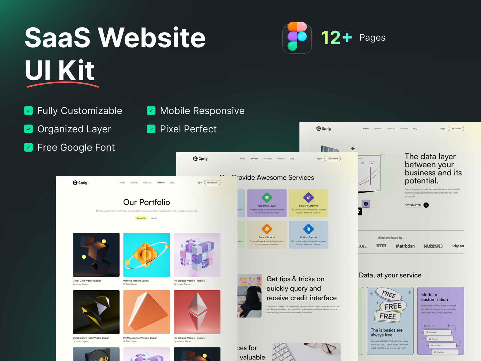 SaaS Website  Design