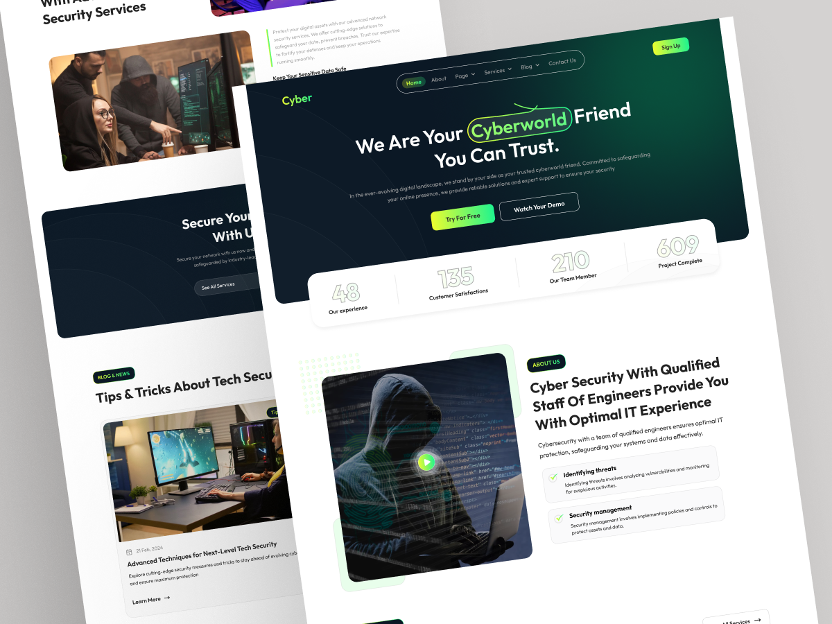 Cyber Security Website