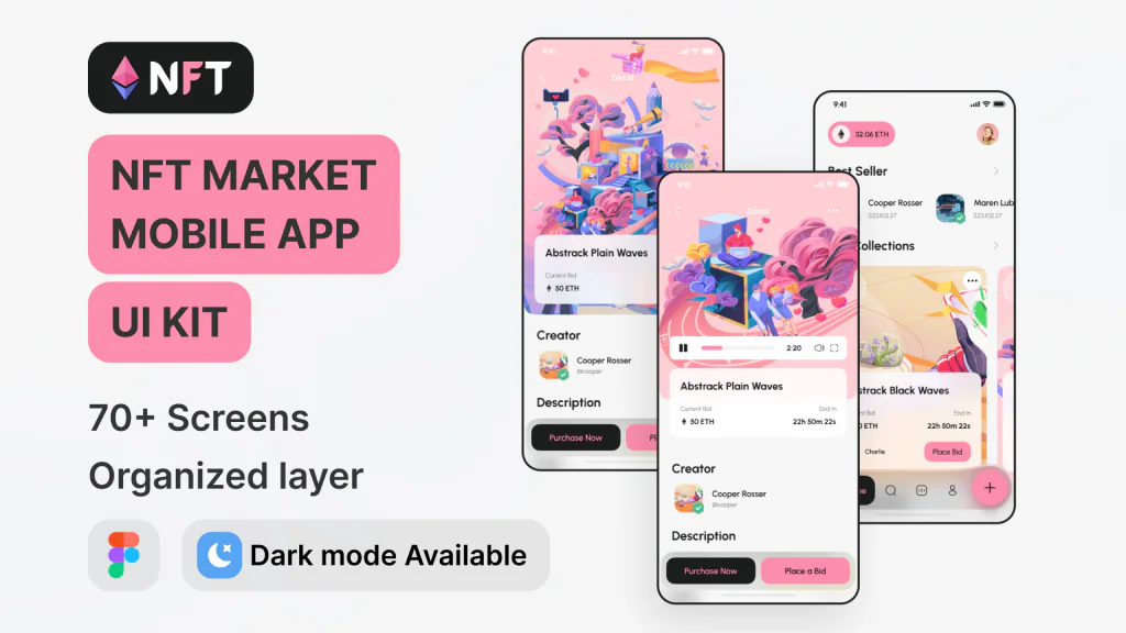 NFT Market Mobile App