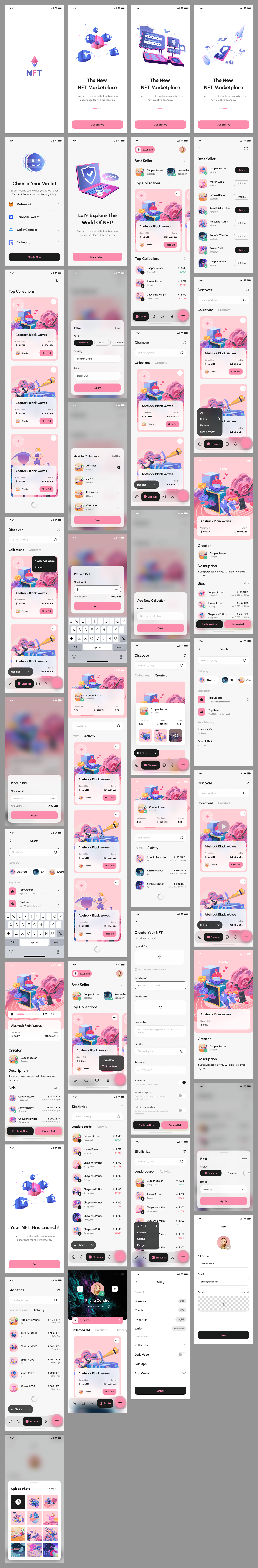 NFT Market Mobile App