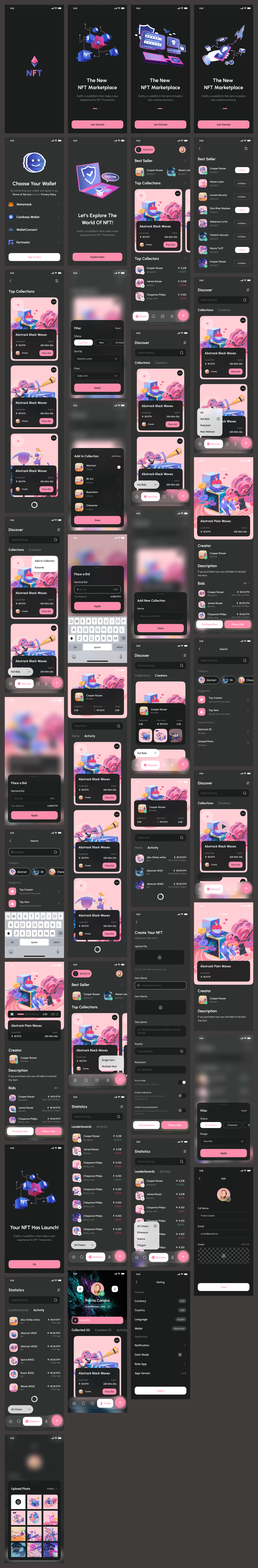 NFT Market Mobile App