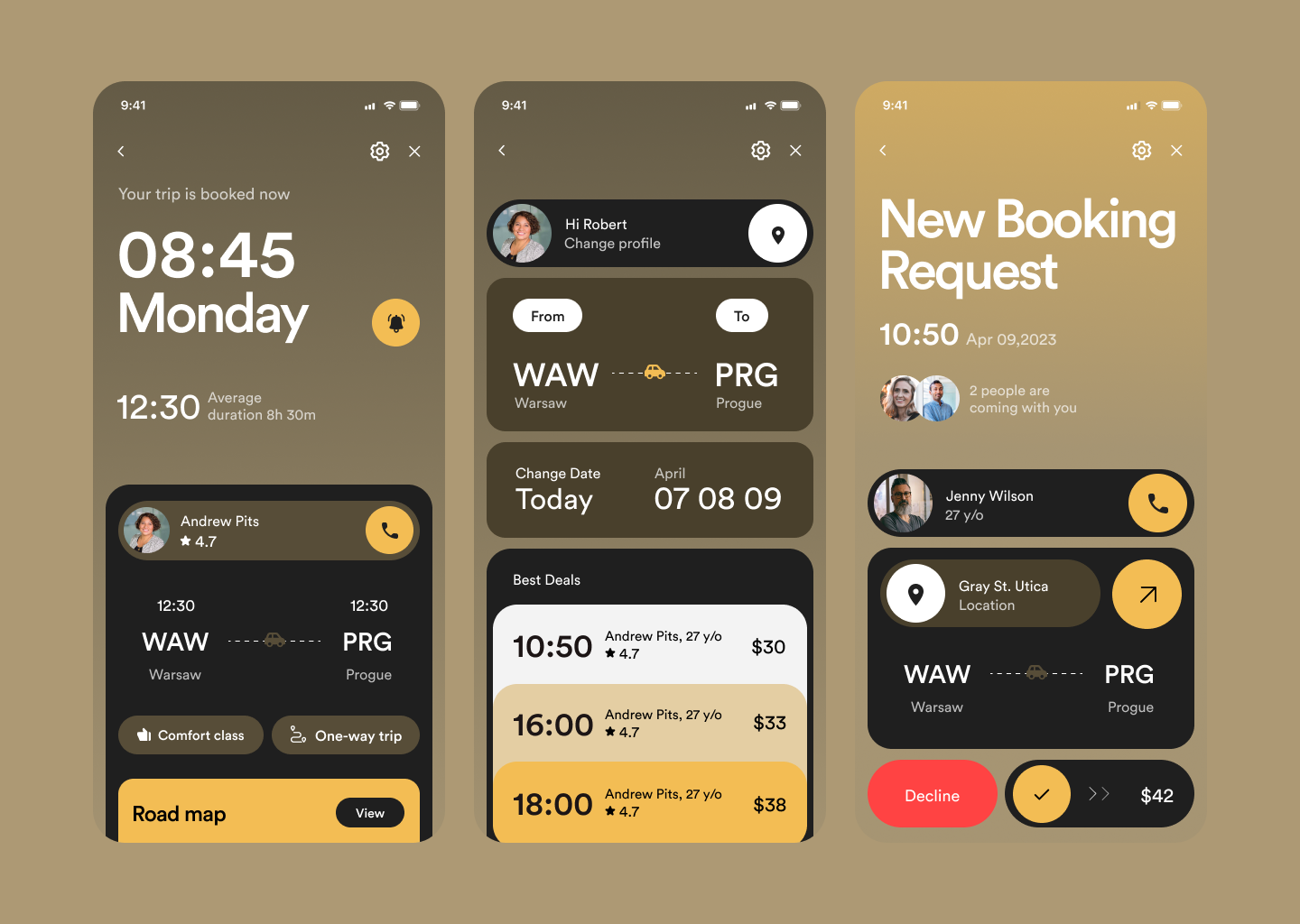 Roam: Your Personal Travel & Ride-Sharing Companion