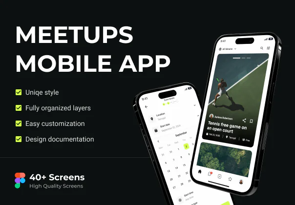 Event & Community Mobile App UI Kit