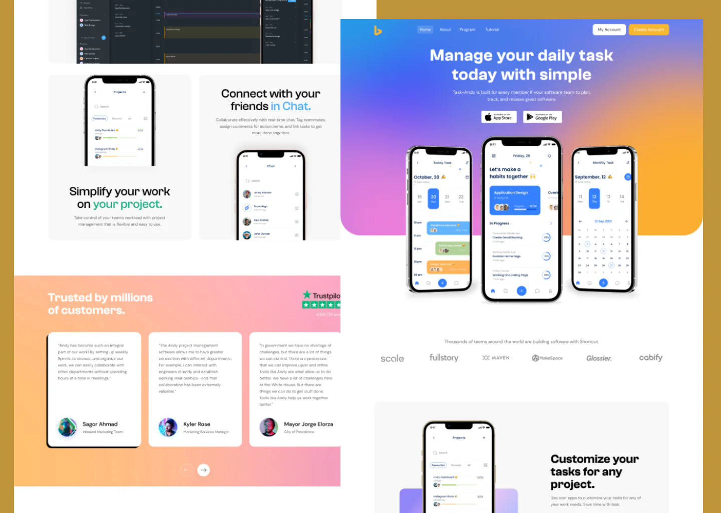 Daily Productivity & Task Manager App