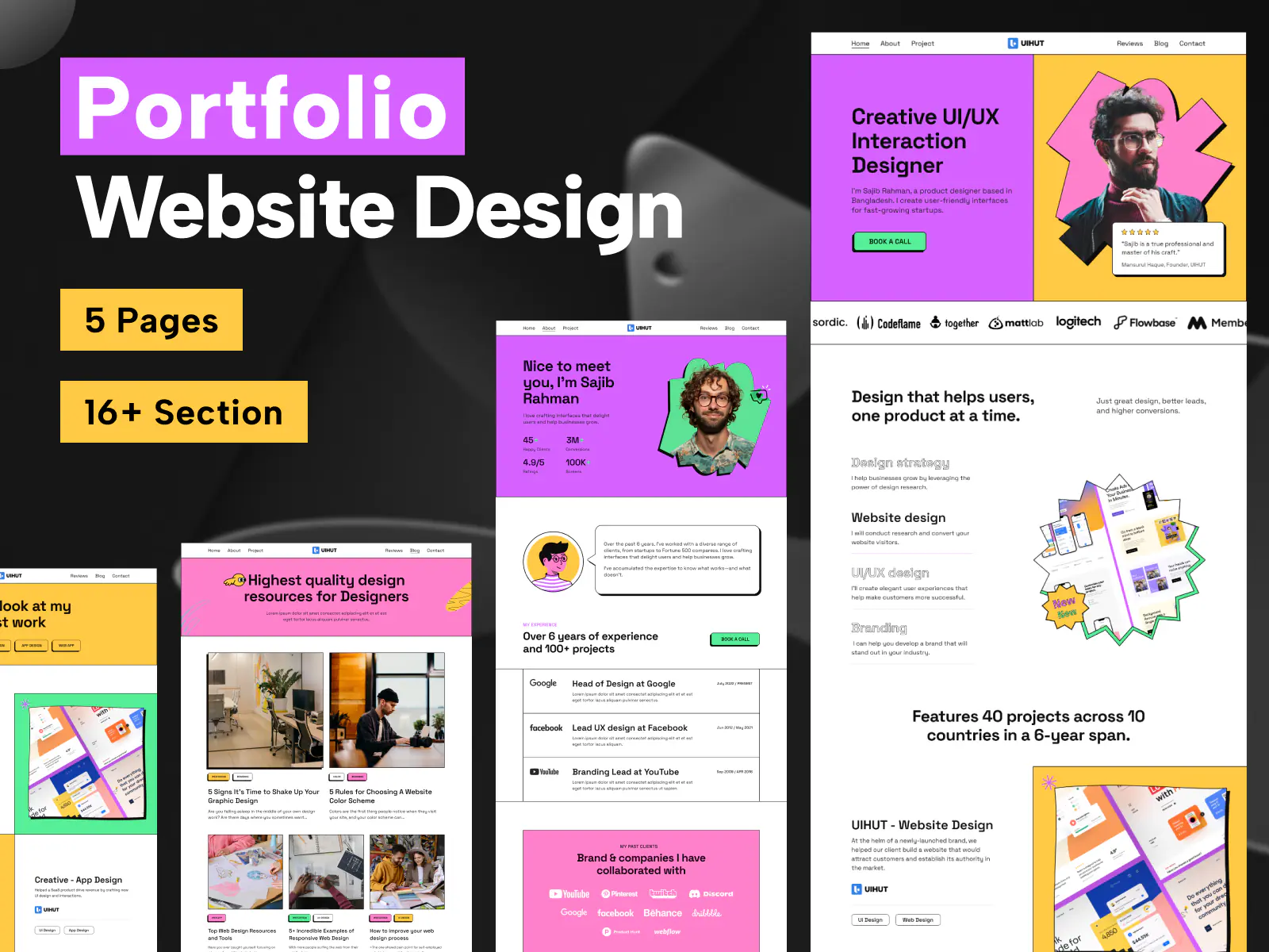 Portfolio Website Design