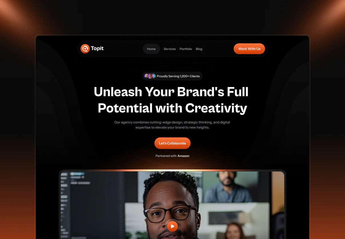 Creative Agency Website Design