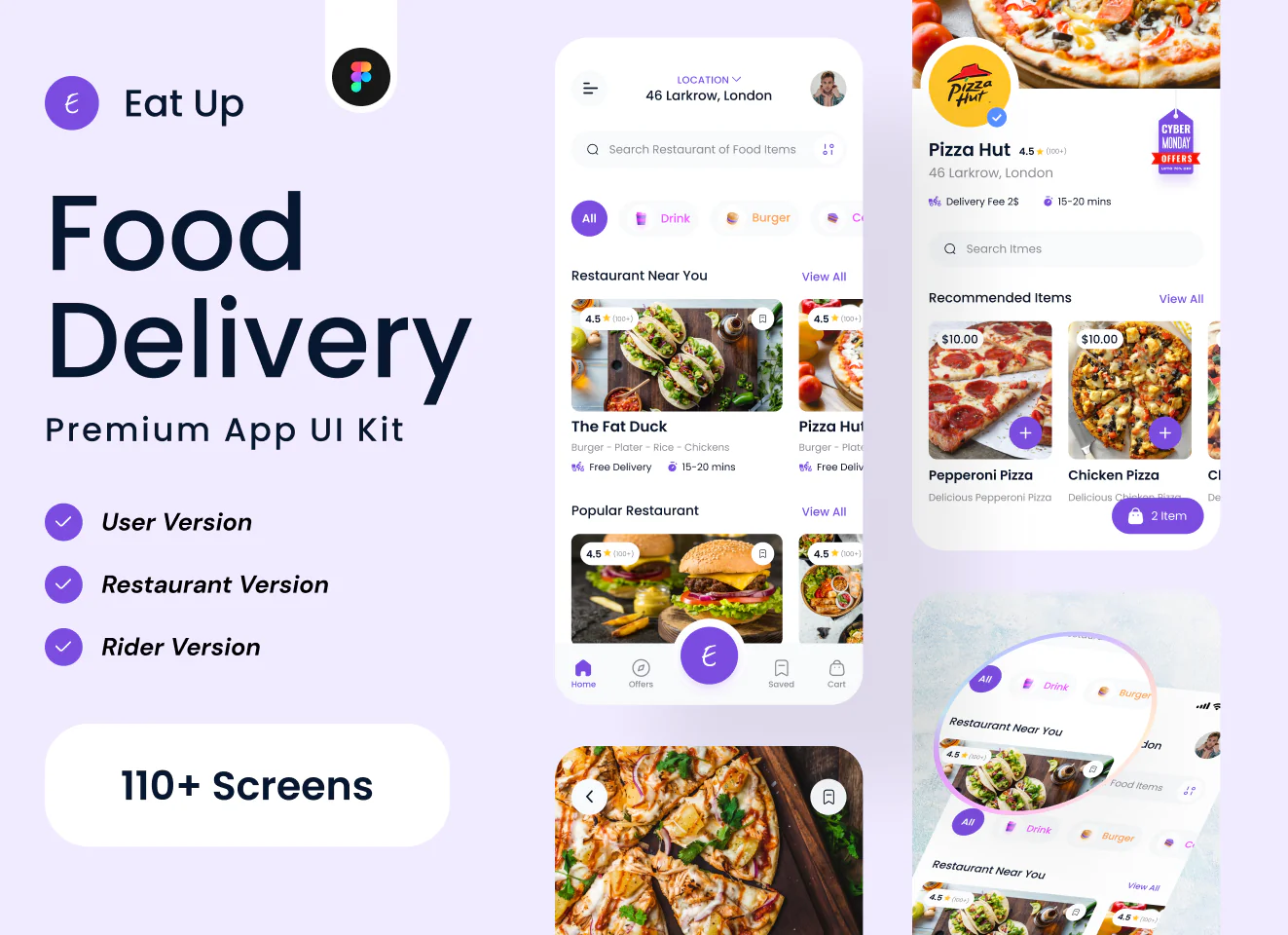 Food Delivery App Design
