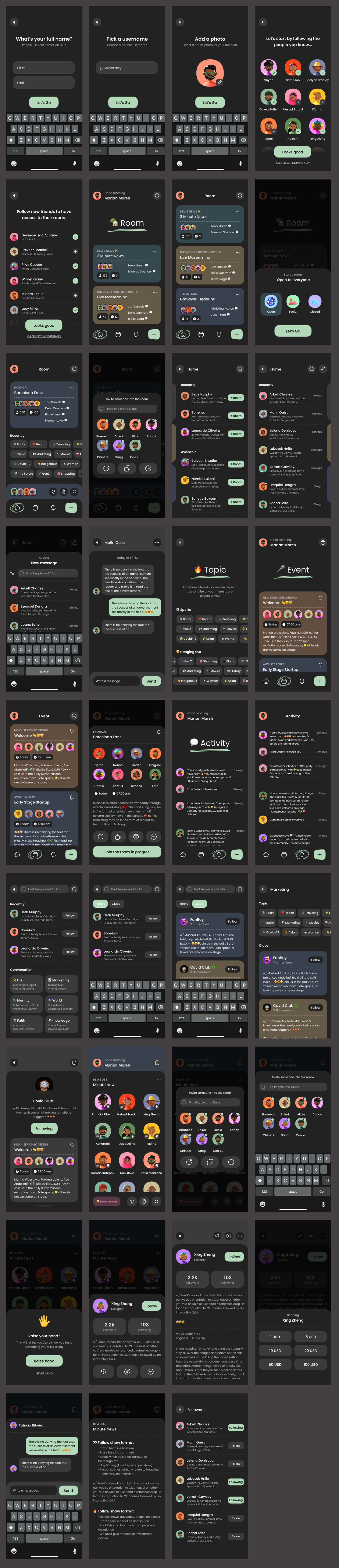 Social Audio Rooms – Community Chat & Voice App