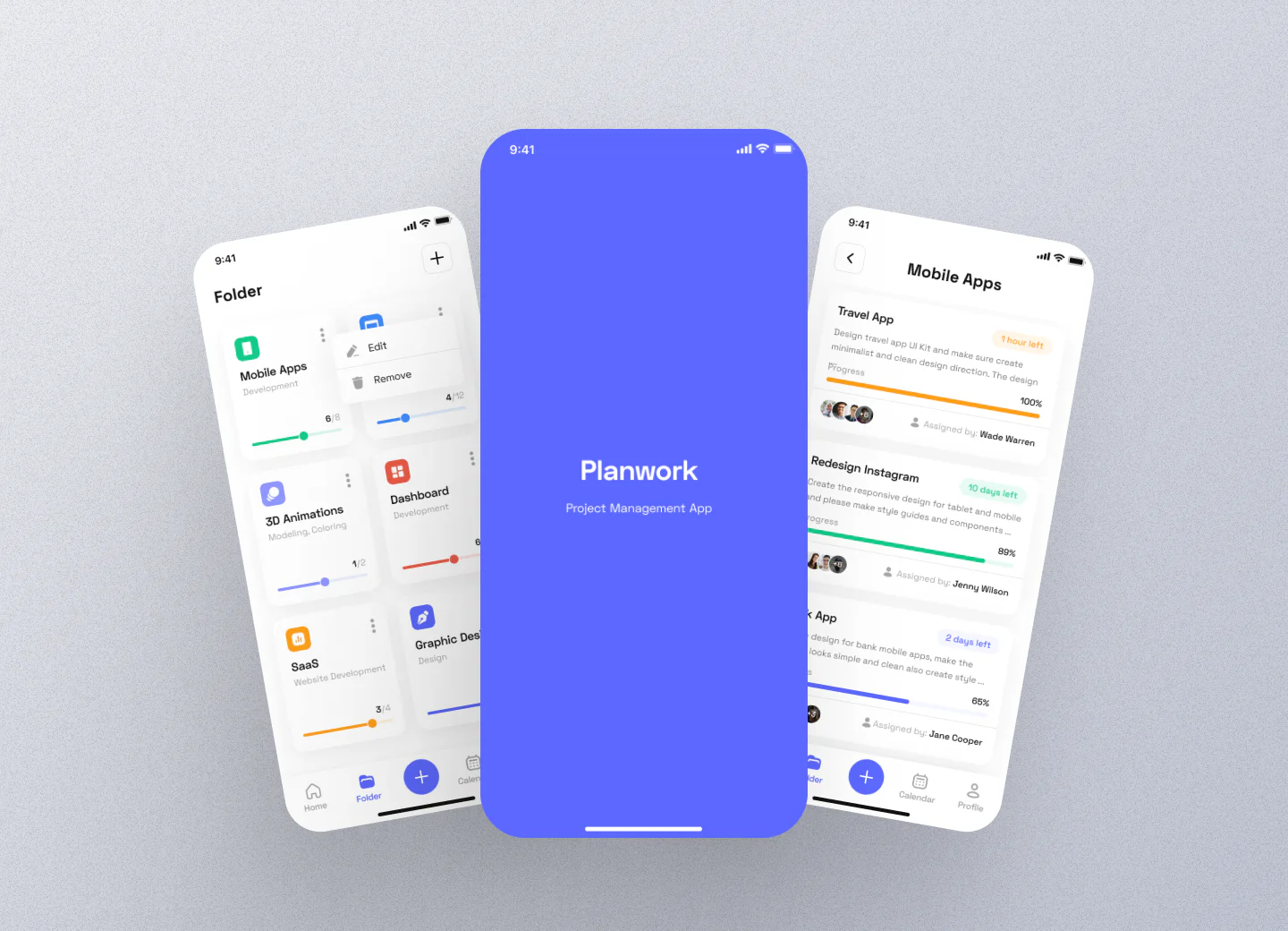 Task & Project Management Mobile App Design