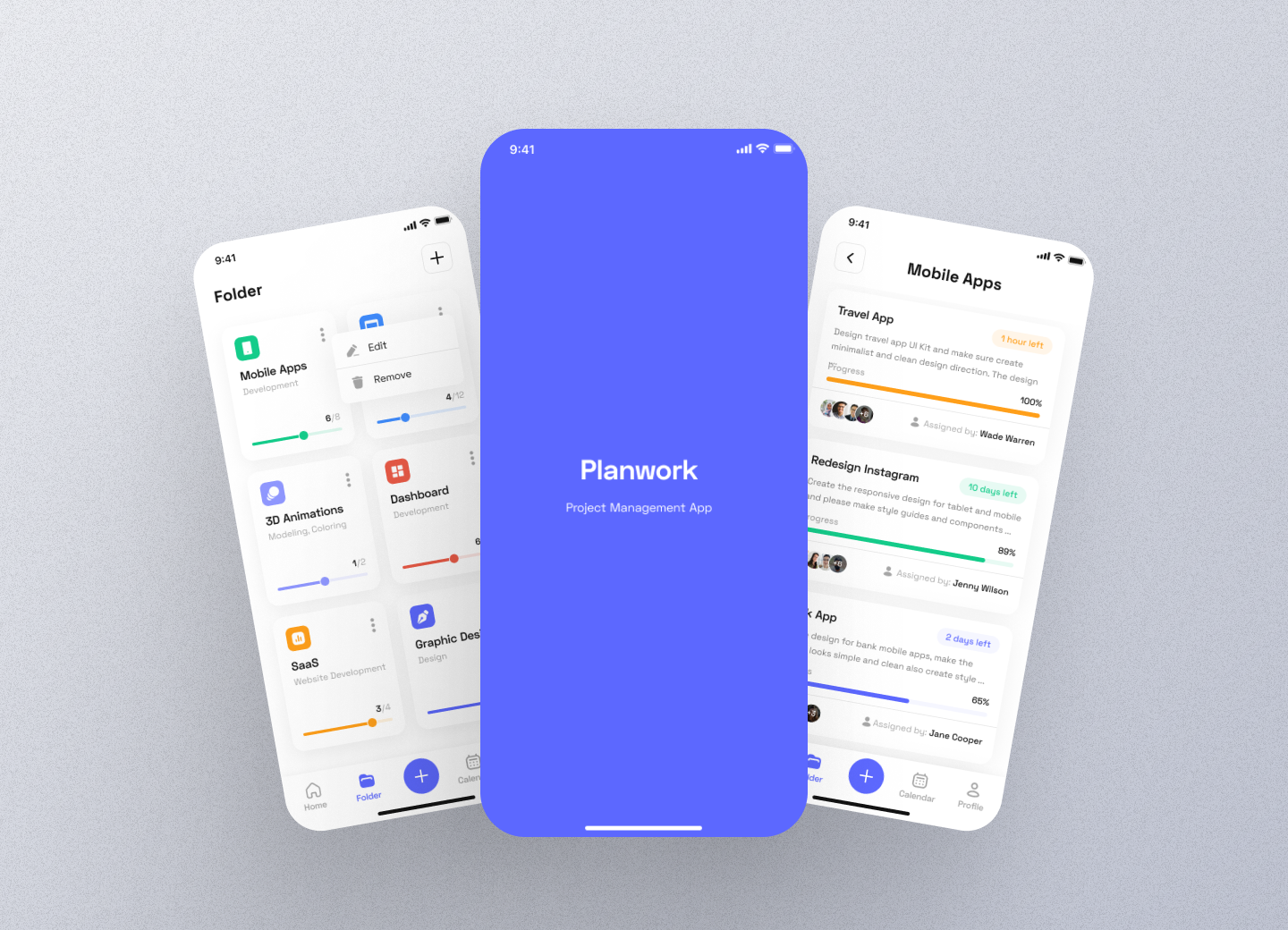 Task & Project Management Mobile App Design