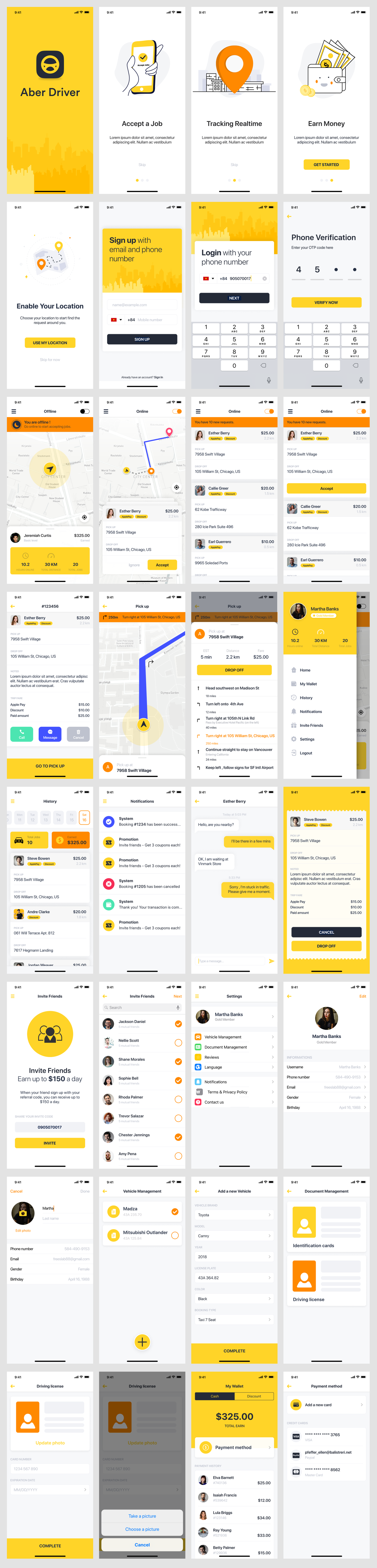 Ride-Hailing Driver App