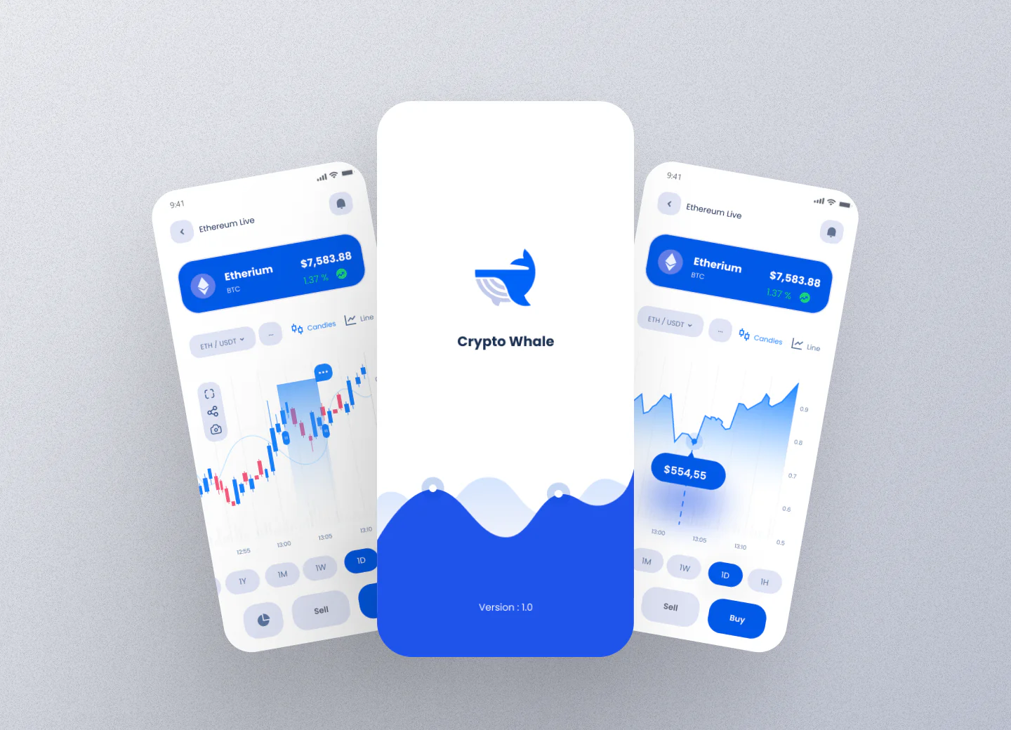 Cryptocurrency Trading & Wallet Mobile App