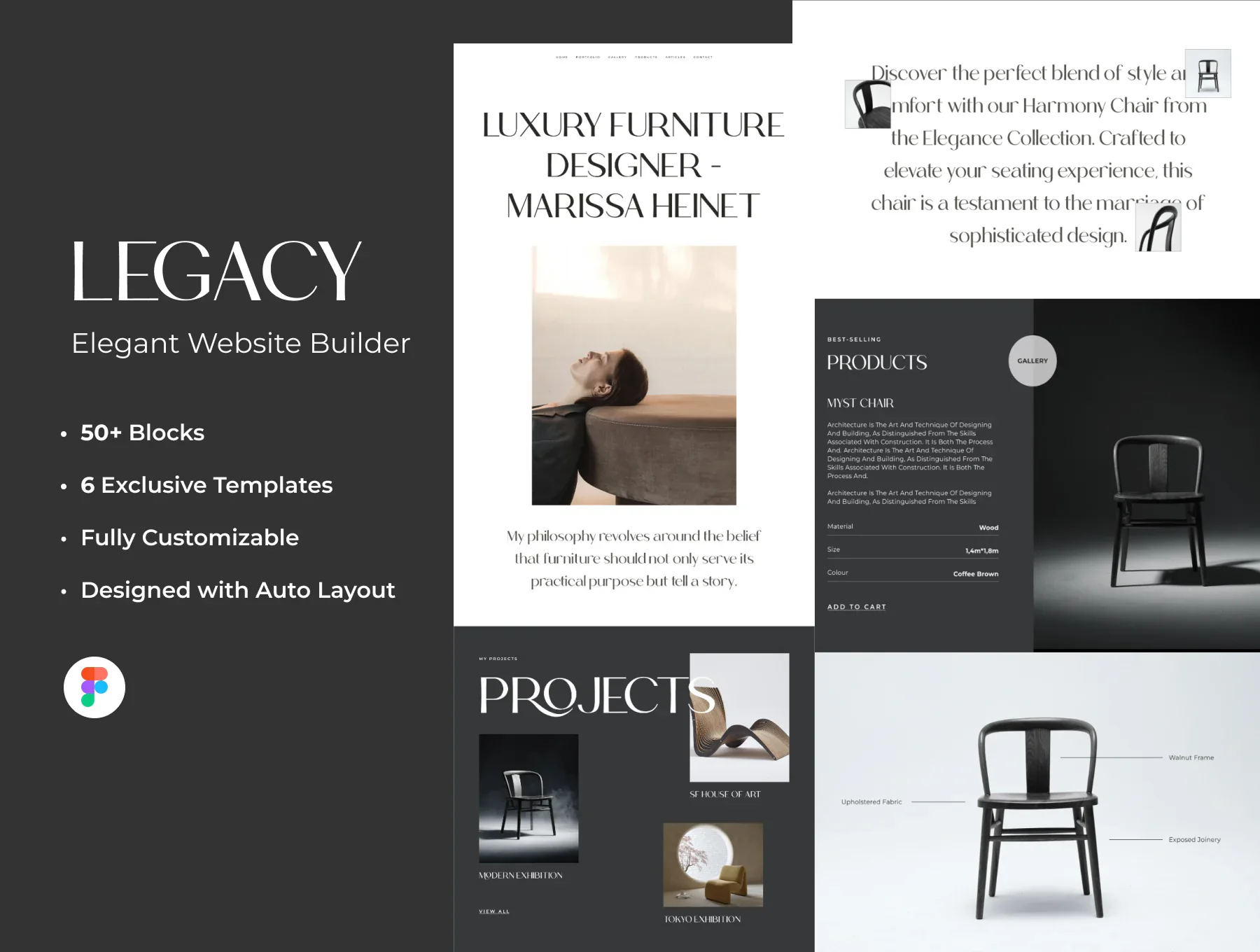 Furniture Designer Web UI Kit