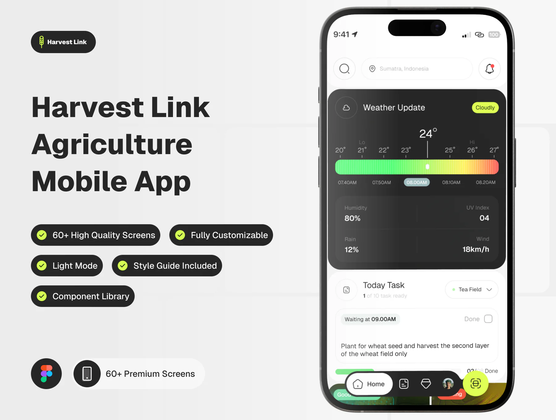 Harvest Link Agiriculture App UI Kit