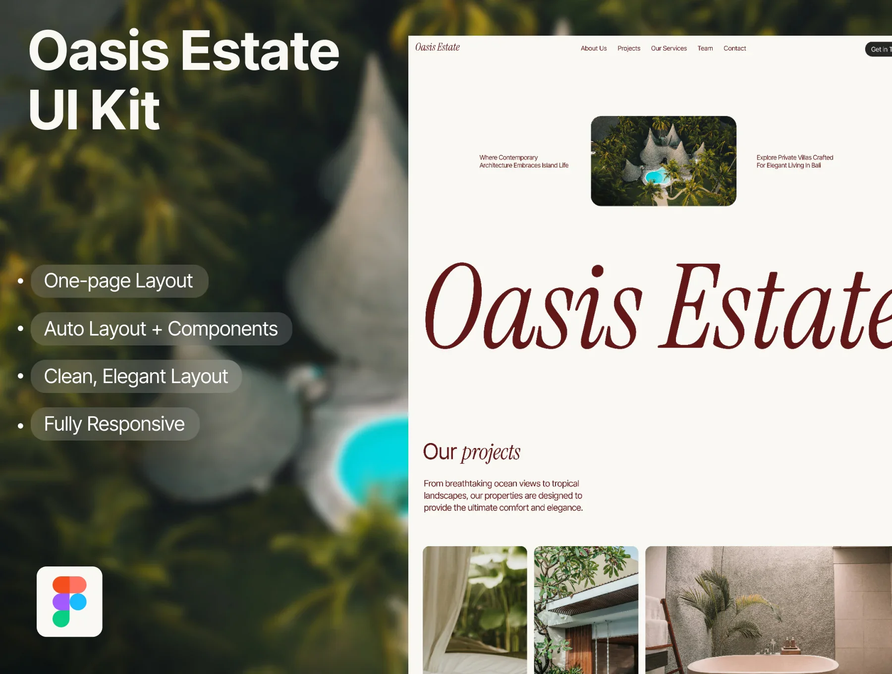 Oasis Estate-Realstate UI Kit