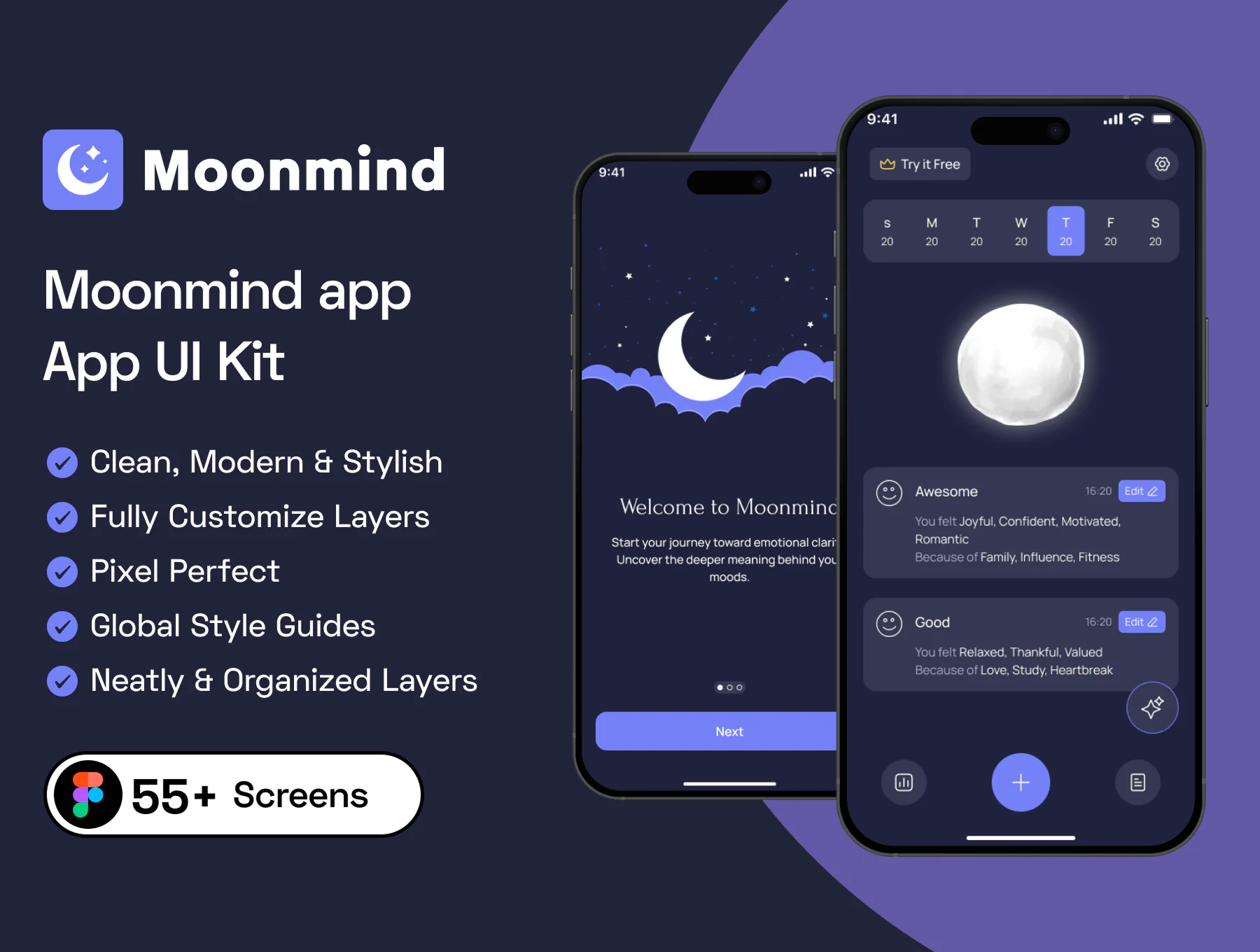 Moonmind App UI Kit