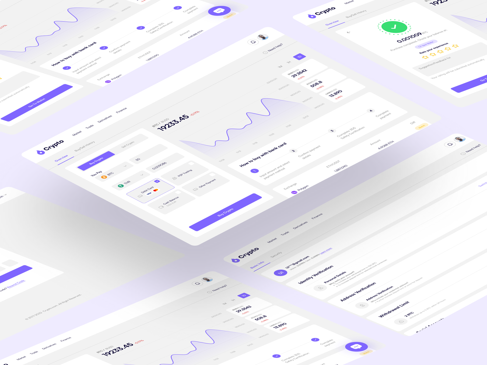 Crypto Exchange Platform web App