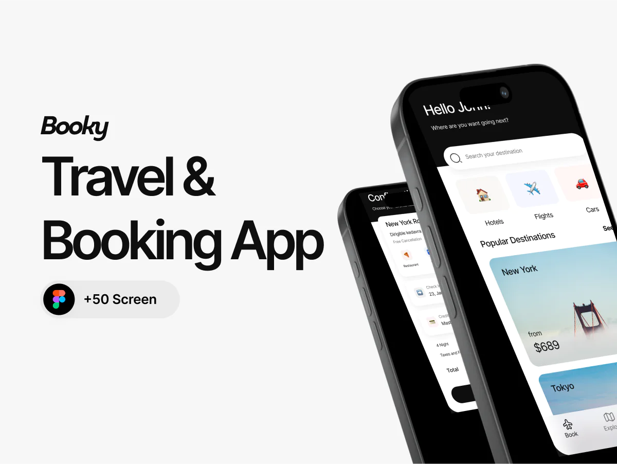 Travel agency app uikit