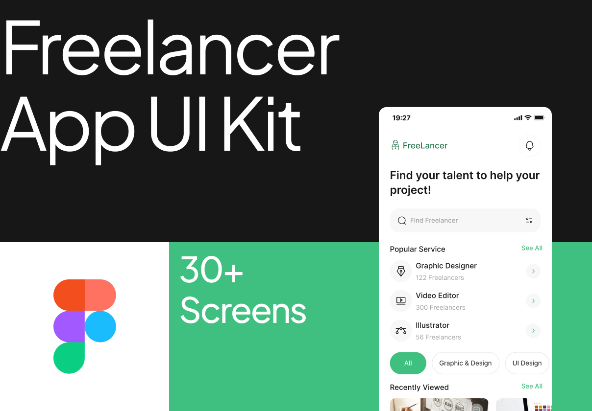 Freelancer app uikit