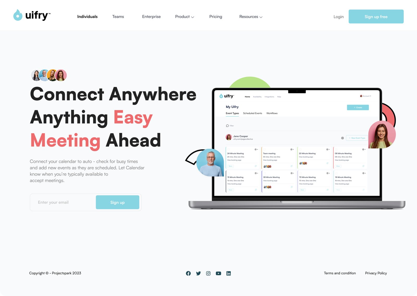 Calendar Booking Platform