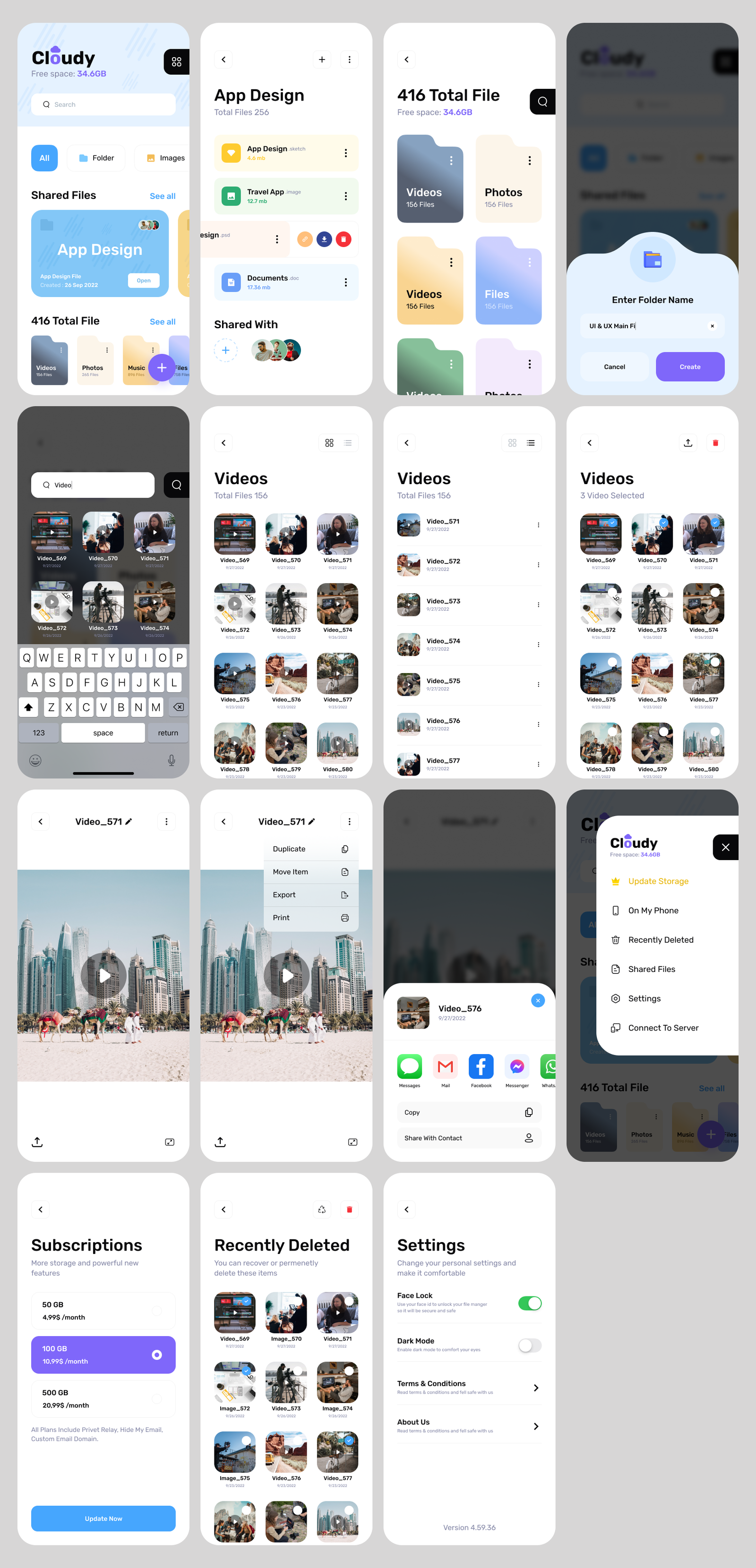 File Manager App Design