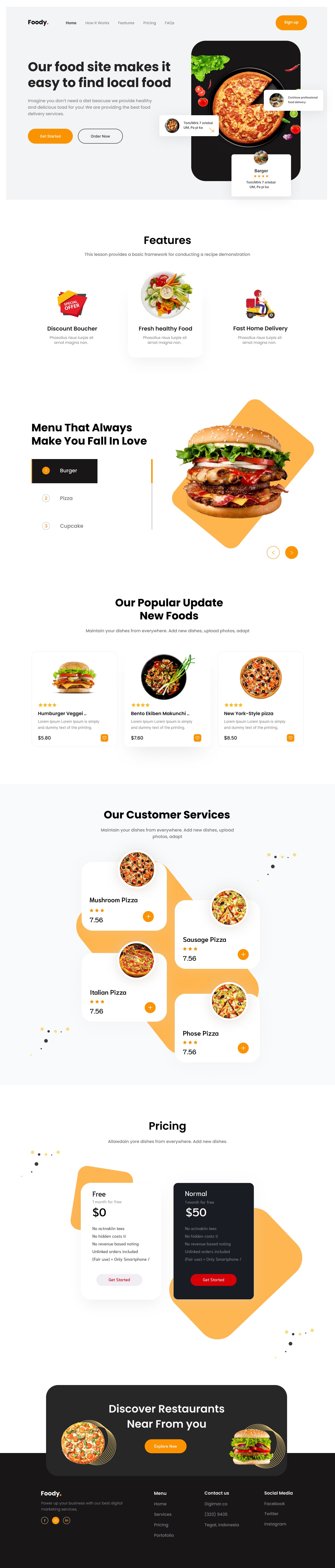 Food Website