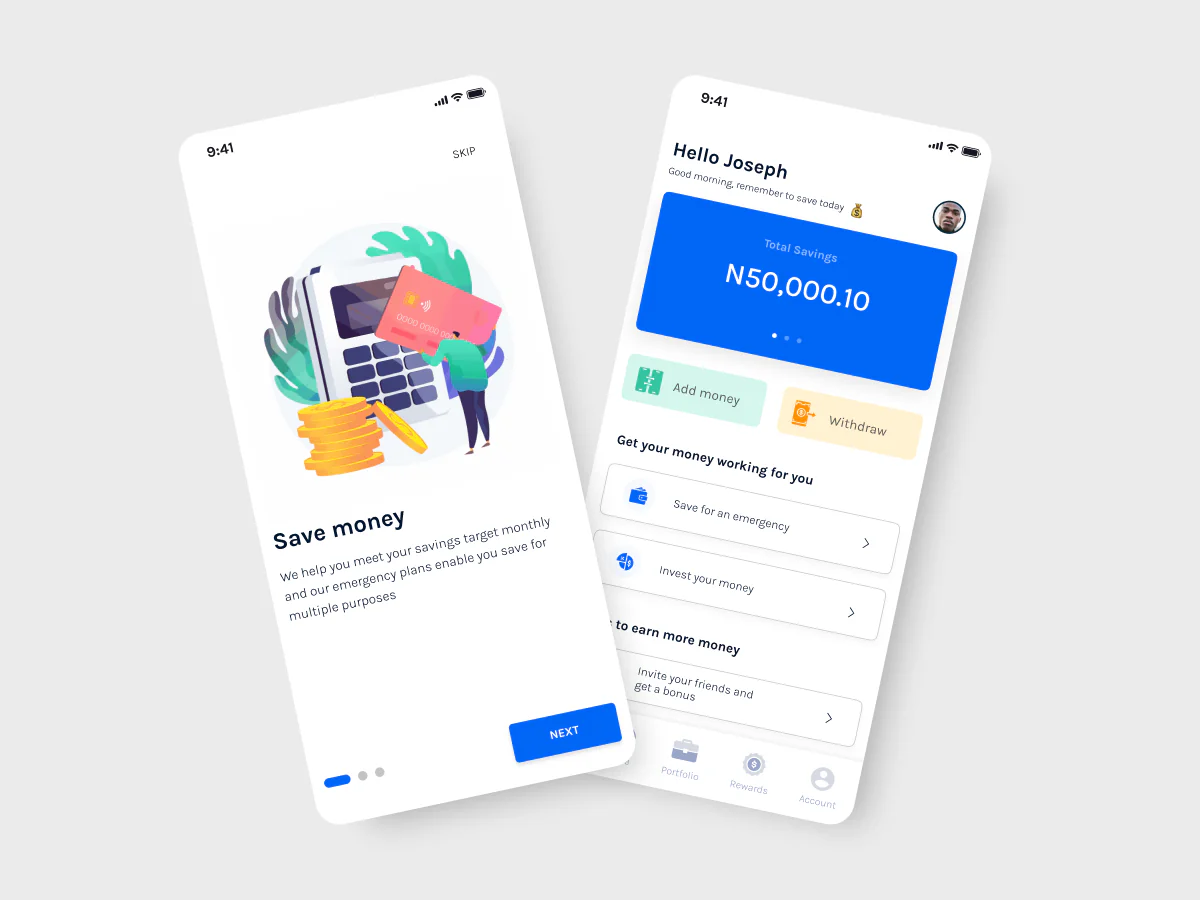 Finance app
