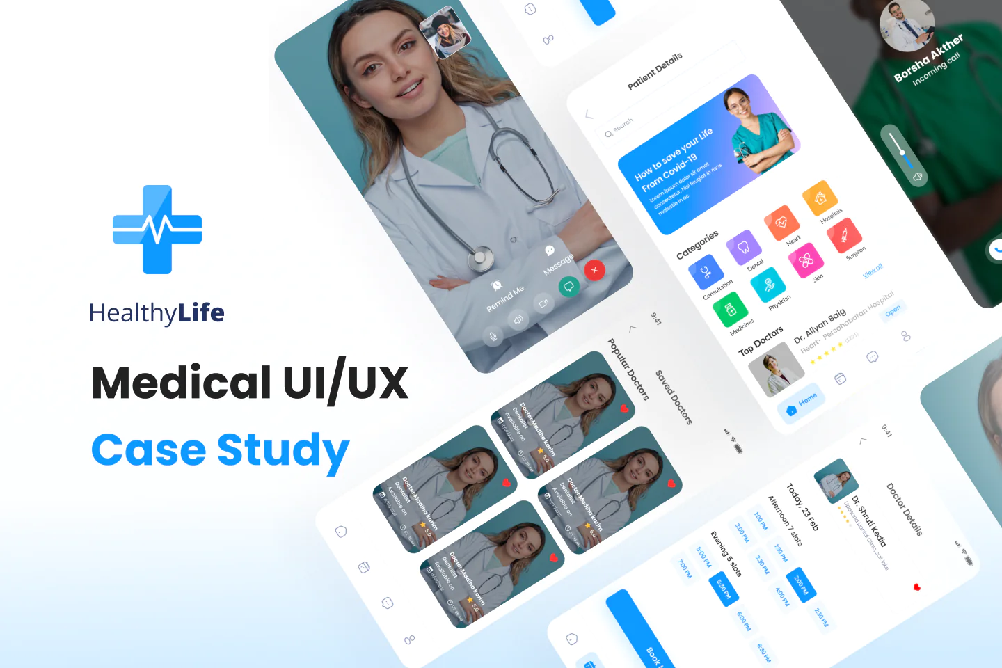Doctor Appointment App – UI/UX Case Study